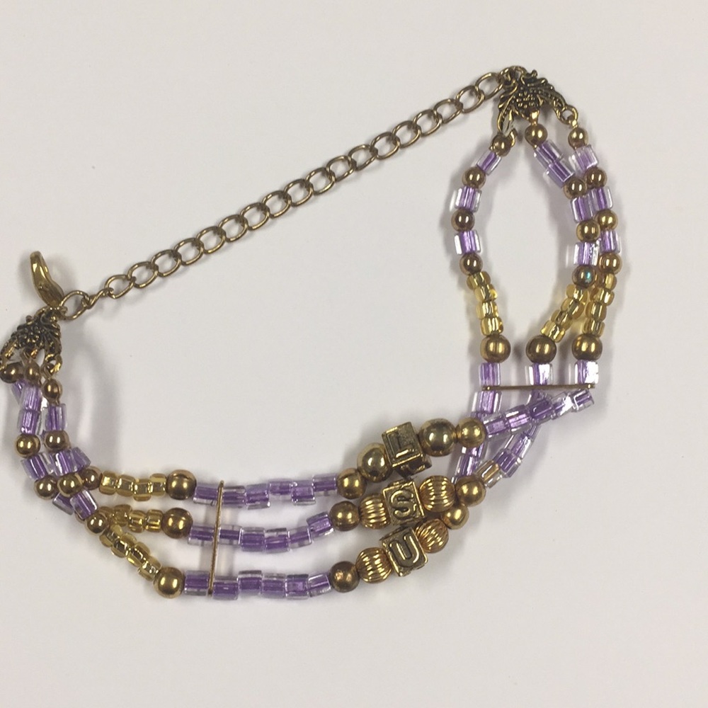 LSU Bracelet